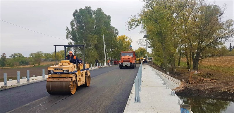 В Александрийском районе закончили ремонт моста за 11 млн. грн