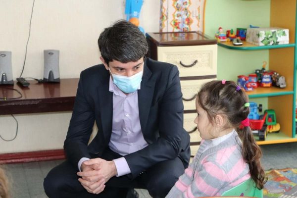 Сергей Кузьменко с рабочим визитом посетил гимназию и детский сад №25 в Покровском микрорайоне (ФОТО)