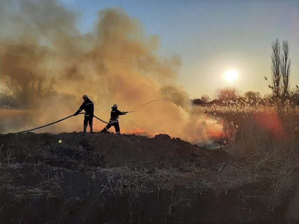 За прошедшие сутки александрийские спасатели потушили 4 пожара (ФОТО)