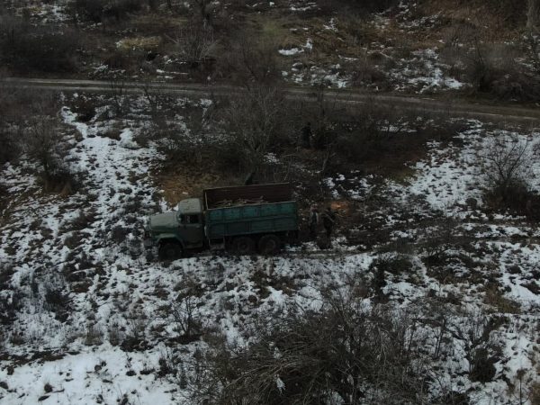 В Александрии возле «Вербовой Лозы» вырубают деревья