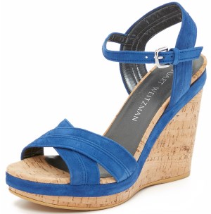Stuart Weitzman Women's Minky Wedge Sandal Review