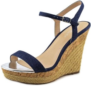 Charles By Charles David Arizona Women Blue Wedge Sandal Обзор