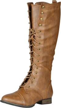 Breckelle's Outlaw Women's Lace Up Knee High Riding Boot Review