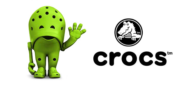 зеленый ботинок Crocs