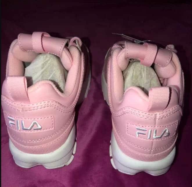 Оригинальный задний логотип Fila Disruptor