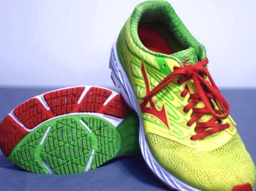 Mizuno Running Wave Shadow Shoes Green