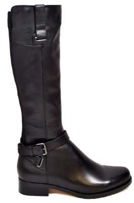 Solemani Gabi Women's Brown Leather X-Slim Calf Riding Boot Обзор