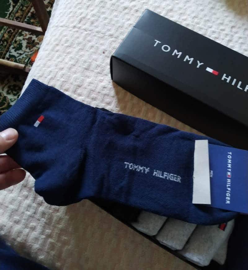 Поддельные носки Tommy Hilfiger без коробки