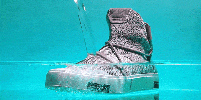 океанский пластик водонепроницаемая вязаная обувь