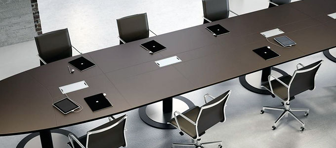 Овальные столы для переговоров и конференций