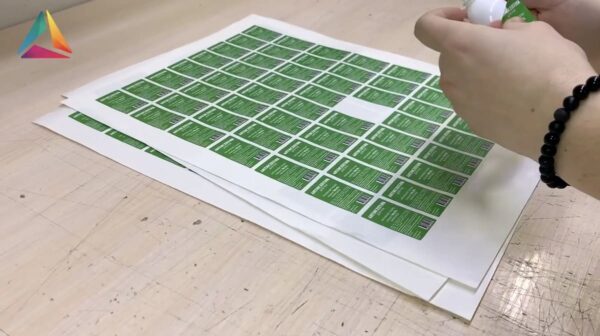 Друк етикеток на листах у Києві